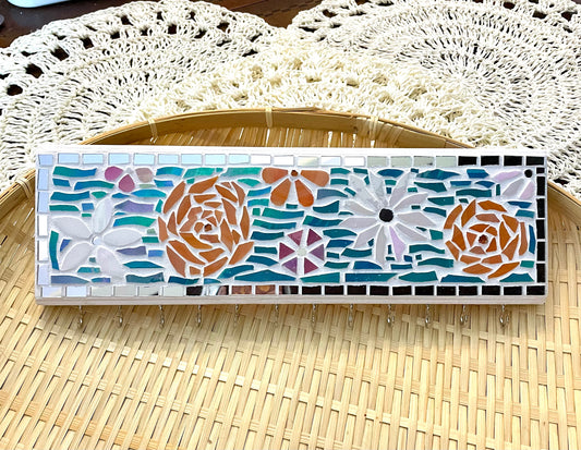 Mosaic Necklace Display Hanger Handmade