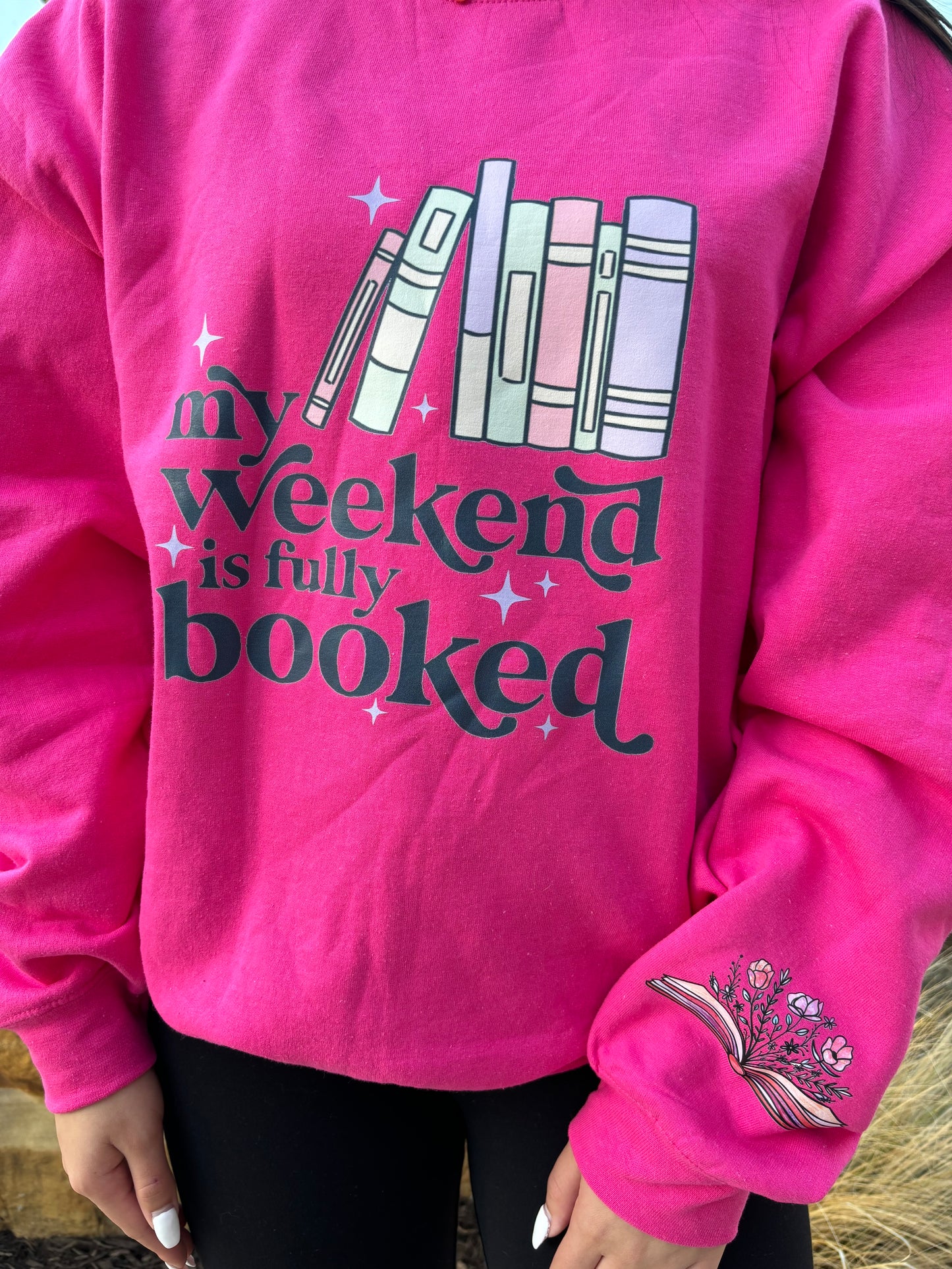 Sweatshirt My weekend is Fully Booked Crewneck