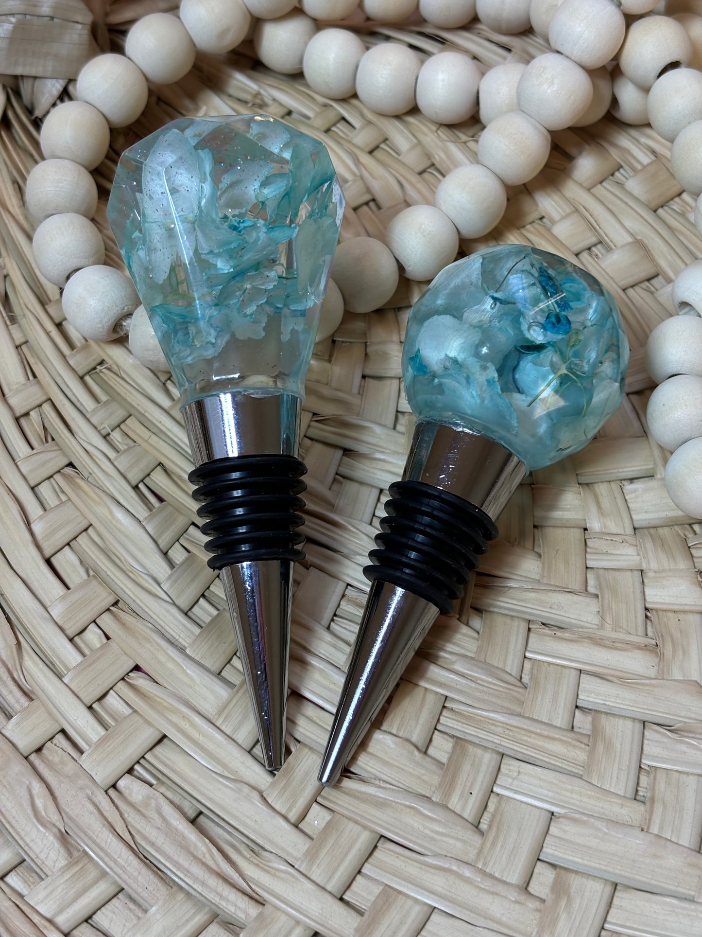 Handmade Floral Wine bottle Stopper