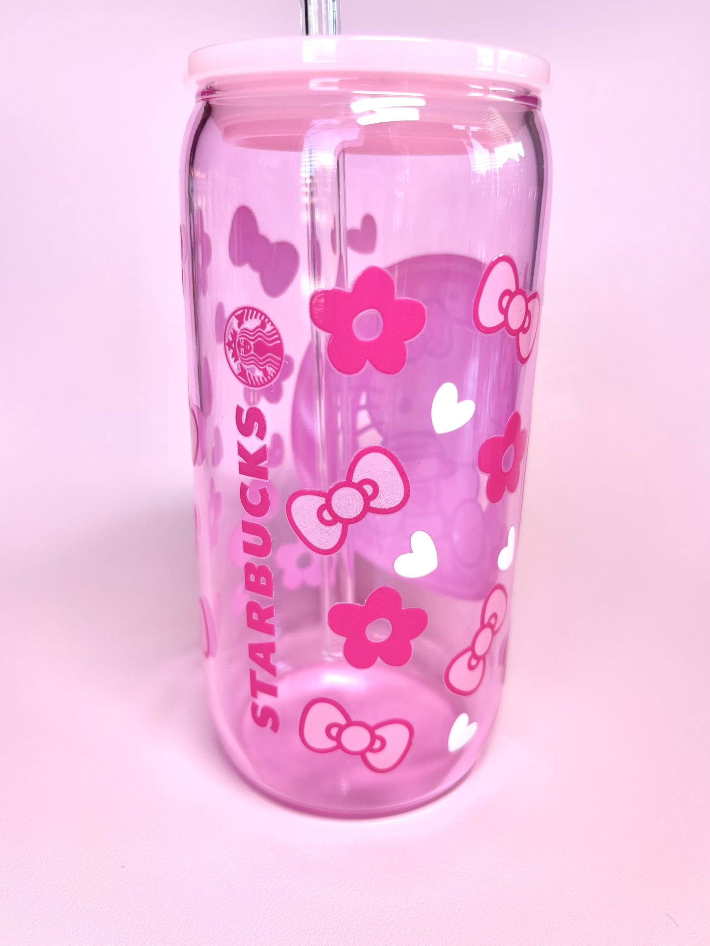 Cute Glass Cup Kitty