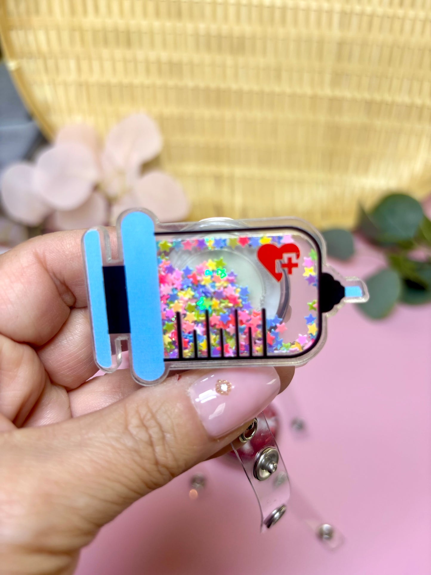 Retractible Badge Reels for Nurses or Medical Workers