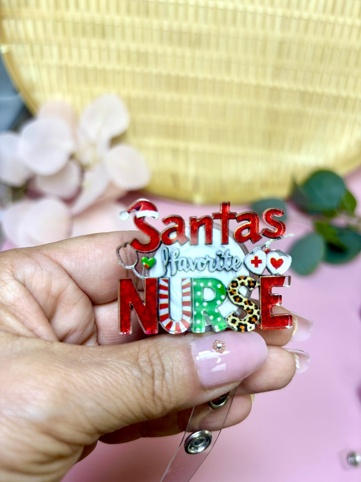 Retractible Badge Reels for Nurses or Medical Workers