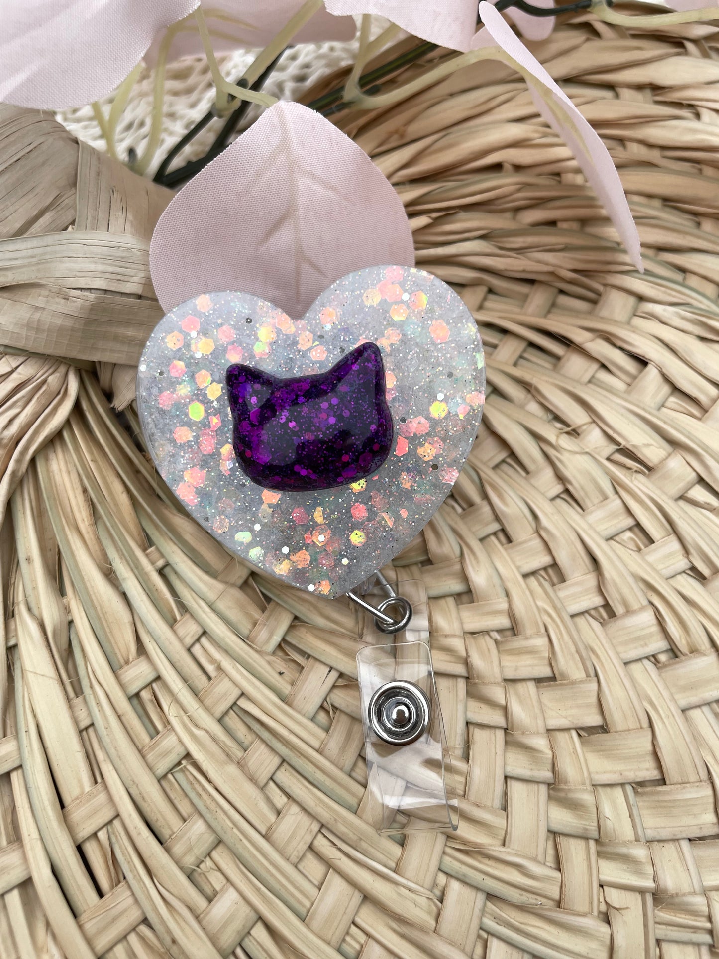 Badge Reel for Cat Lover's Retractible Badge